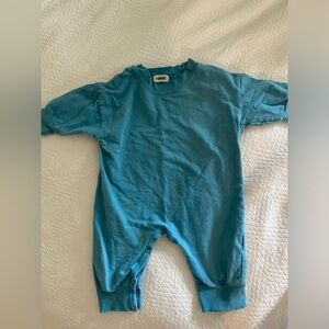 Roux Kids LA Jarvis Sweatshirt Romper (Lake Blue)